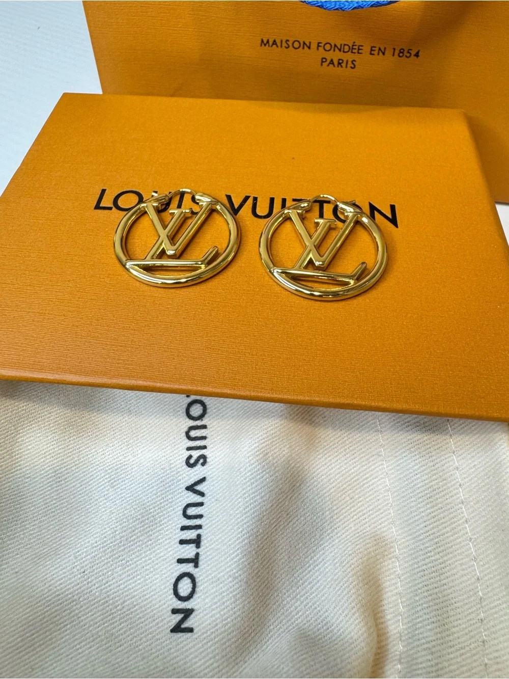 Louis Vuitto n elegant gold